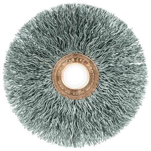 Picture of Weiler Abrasive 3In Crimped Wire Wheel .014 Wire Wheel Brush